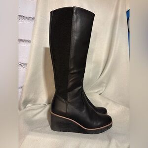 Naturalizer Soul Adrian Wedge Black Women’s Boots Size 9
